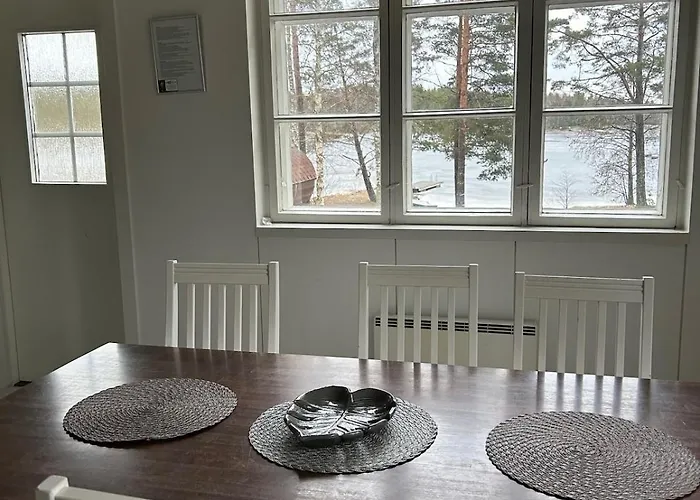 Шале Kalastajan Unelma - Oma Ranta Ja Laituri - Vesillelaskuramppi